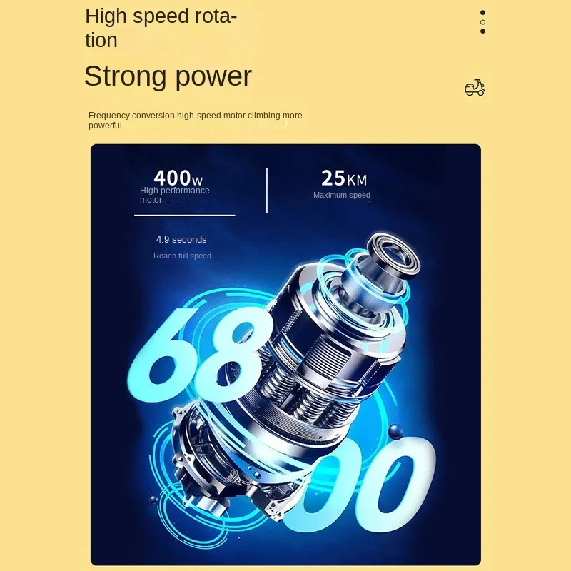 Foldable mini electric skateboard electric vehicle small scooter small dolphin electric car two-wheeled battery car 산악 전기자전거