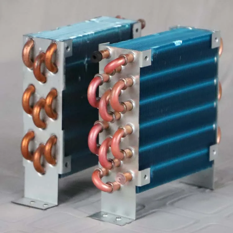 CP3x6x120 Micro Mini Condenser Air Cooled ท่อทองแดง Fin หม้อน้ําเข็มขัดระเหย