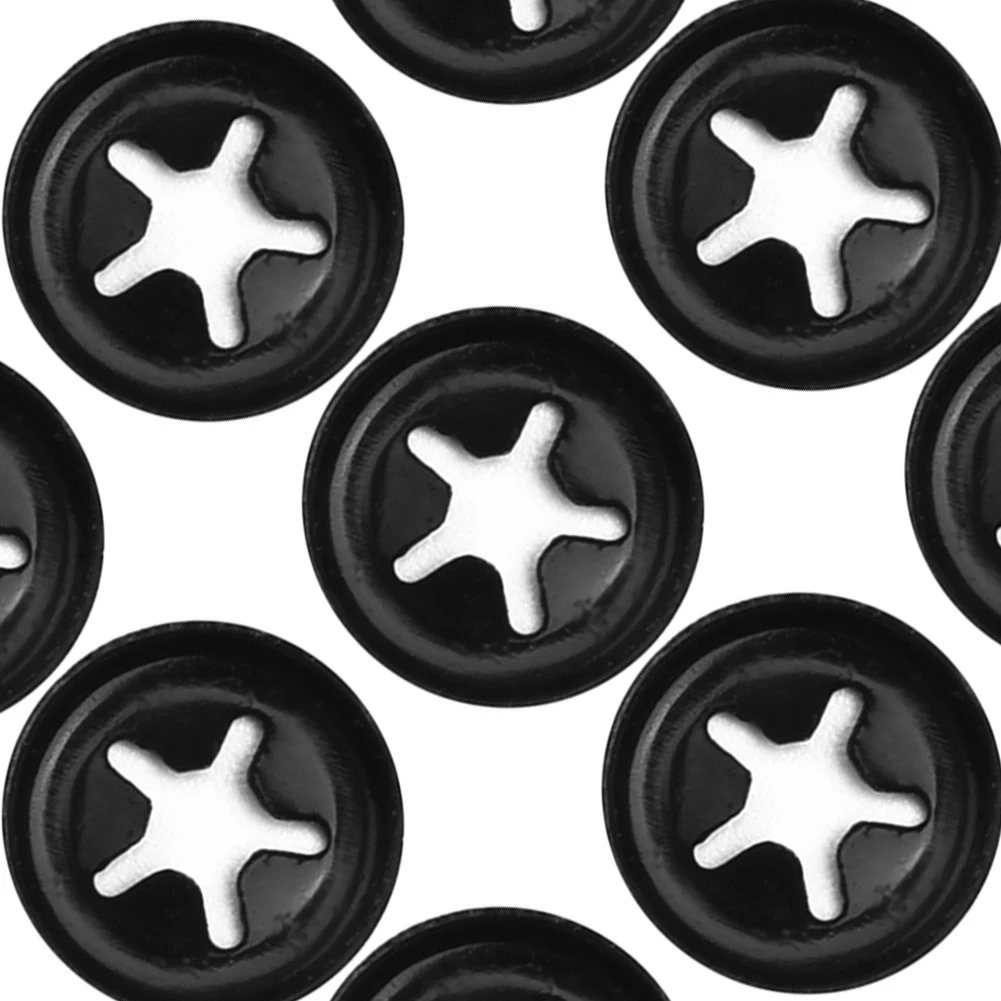 Locking Washers Clip Washer Clip Fastener Car 50PCS Flanged Bearing Clips Hardware Tool Push-on Fastener Steel Shaft Clamps