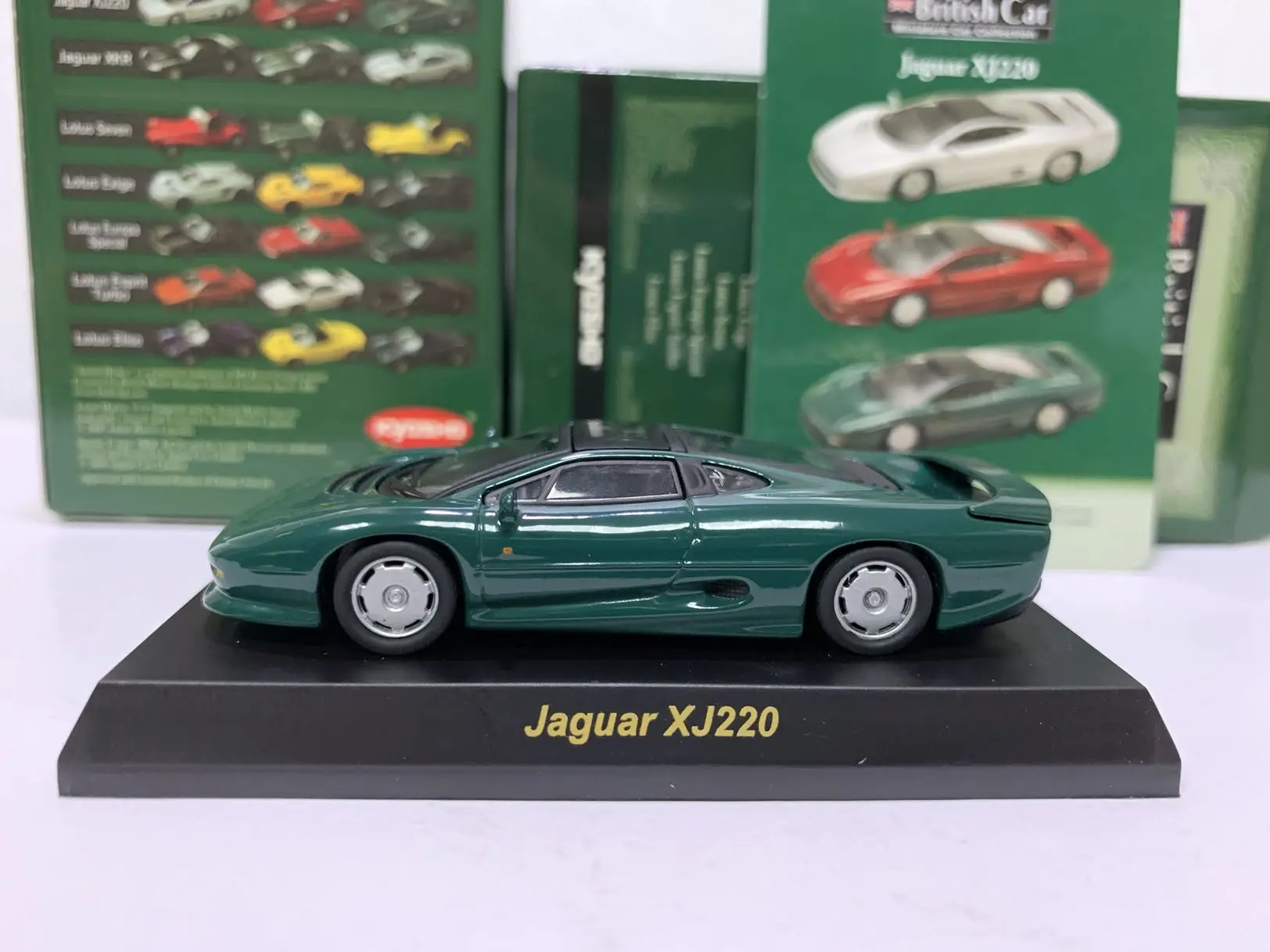 

1/64 kyosho Jaguar XJ220 green Diecast Model Car Kids Toys Gift