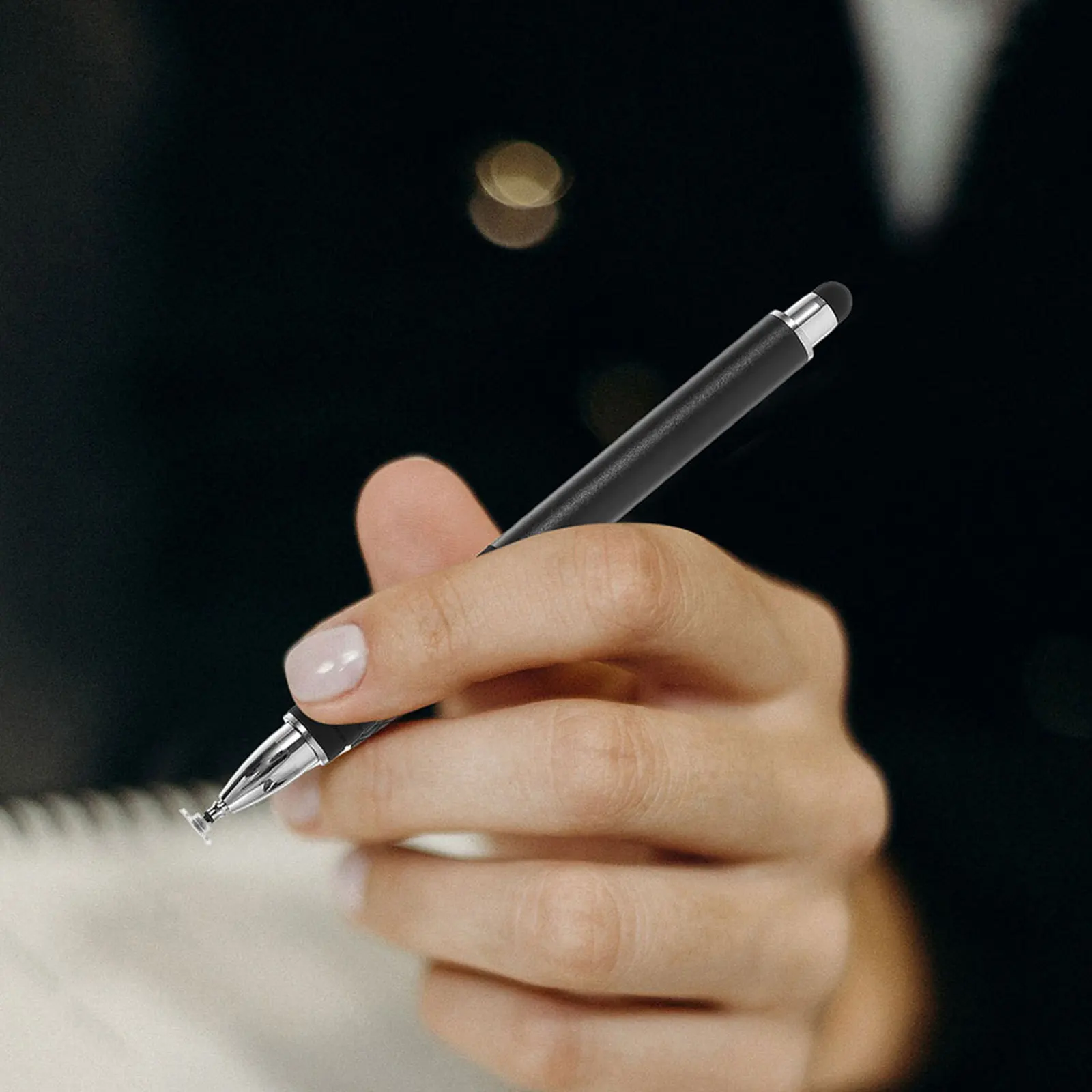 

100Pcs Touch Screen Pen Tips Replacement Silicone Stylus Nibs for Precision Drawing and Note-Taking on Tablets Phones