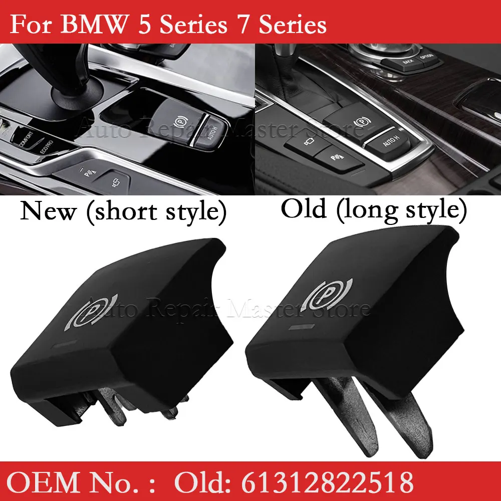 61312822518 für bmw 5 7 f01 f02 f07 f10 f11 f18 f30 2009 2017 2007-2015 Auto handbremse Fests tell bremse p Knopfsc halter abdeckung