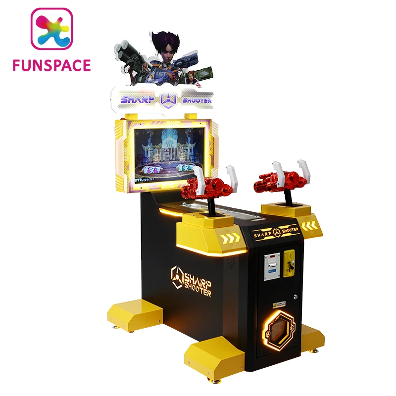 

Indoor Playground Amusement Equipment Coin Operated Games Machine Kids Arcade Shooting Game