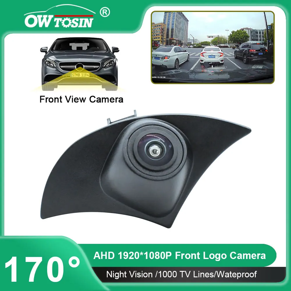 

AHD 1080P Fisheye Vehicle Car Camera For Toyota Camry Daihatsu Altis XV50 2013 2014 215 2016 2017 Front Logo View Camera