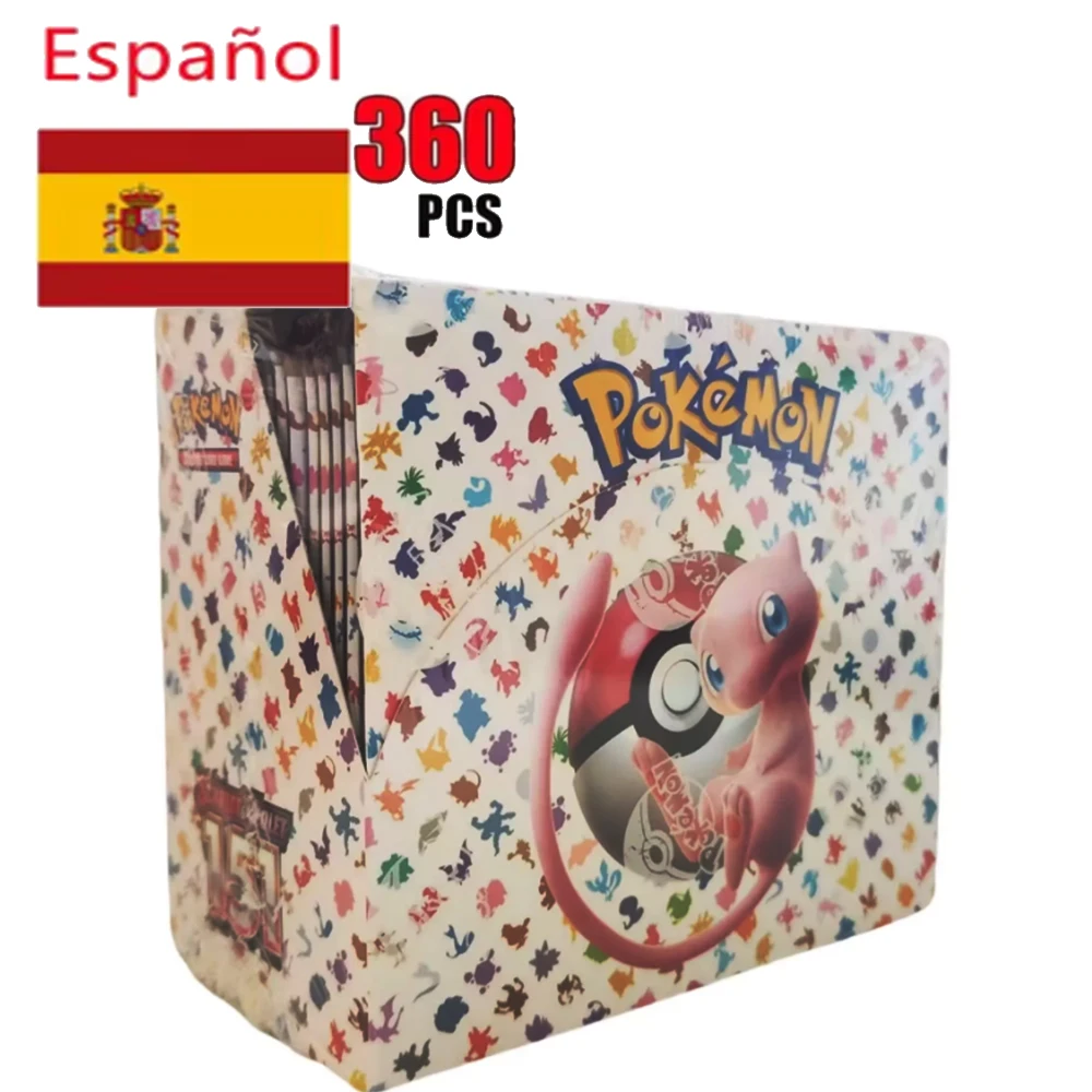 

Spanish Pokemoned 360Pcs TCG Scarlet & Violet 151 Booster Bundle Edition Trading Cards Anime Collection Card Toy Gift Pokemon