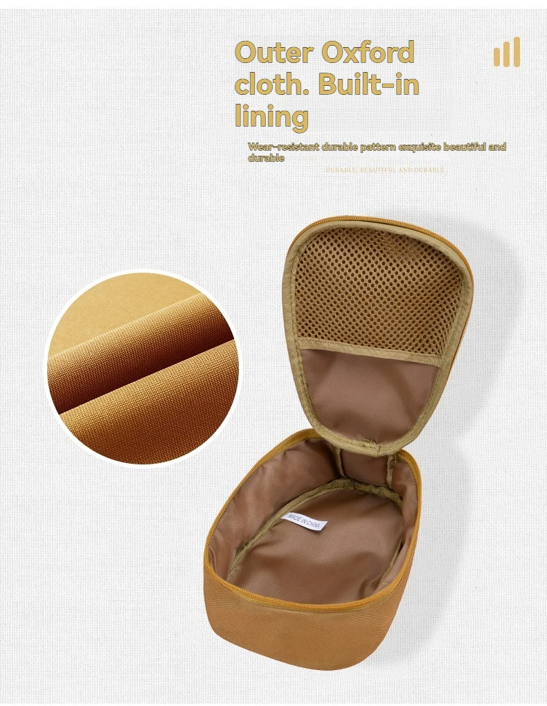 

Outdoor camping barbecue tableware storage bag camping snow bowl storage bag handle bowl tote bag miscellaneous bag