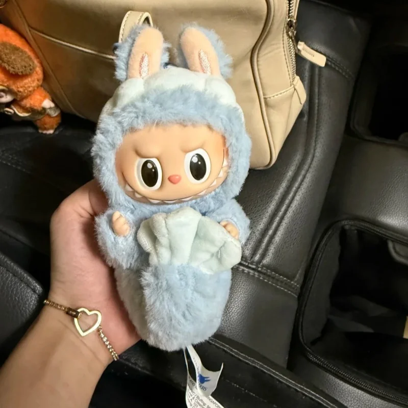 High Quality Replica Labubu Series Merlion Mermaid Decoration Model Plush Doll Toy Kawaii Pendant Decoration Birthday Gift