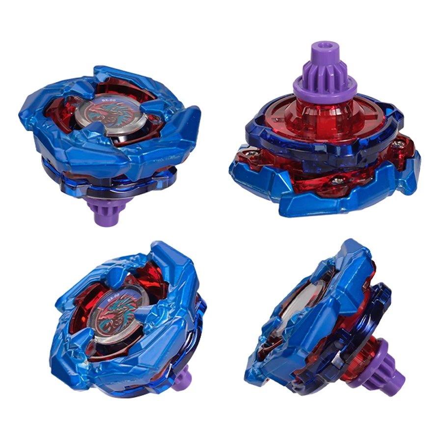 Gyro BX-00 Attack Combat, Niebiesko-Czerwone, Metalowy Gyro Serii BX, Gyro Bitewne z Efektem Wybuchu