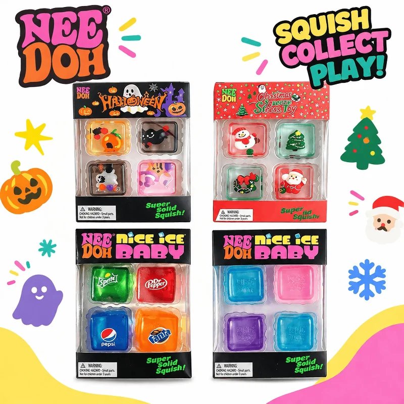 2026 New NeeDoh Mini 4 Pack Ni - огляд і ціна Fidget Cube Original