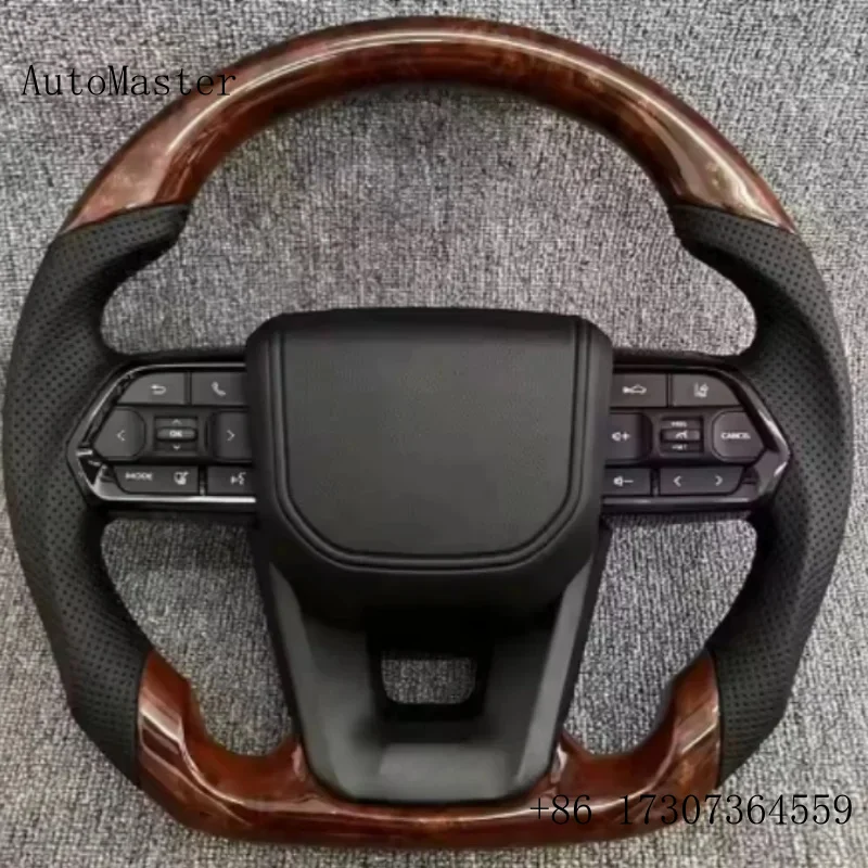 Carbon Fiber Steering Wheel For Toyota GT 86 FORTUNER FJ Cruiser HIACE LC70/76/79 Land Cruiser CROWN ALPHARD VELLFIRE HILUX