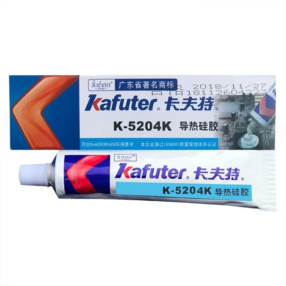 

80g Kafuter K-5203 Heatsink CPU Thermal Conductive Silicon Grease Paste Glue Adhesive LED Light Silicon Rubber Gel