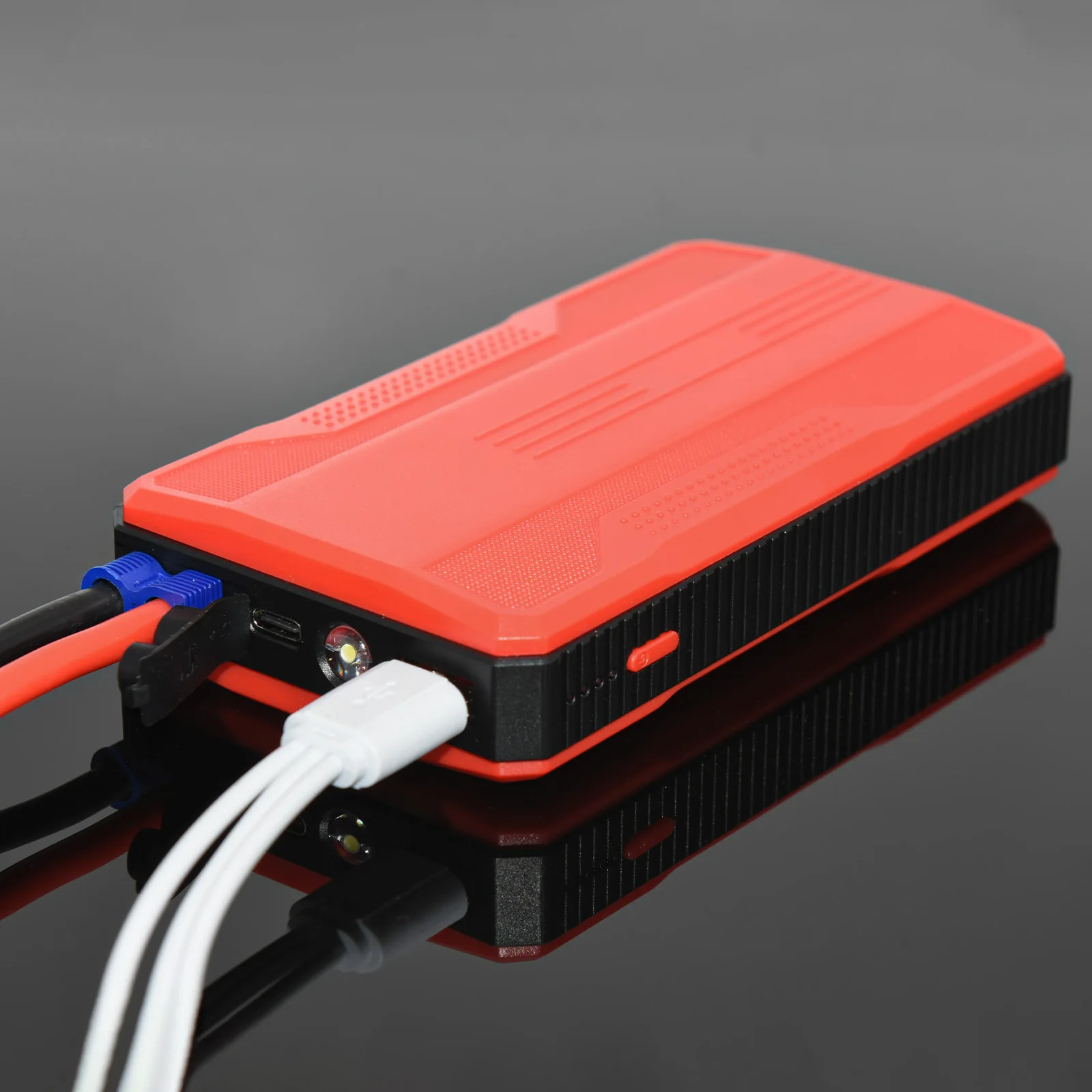 Car Jump Starter Power Bank With LED Flashlight Emergency Portable Power Bank 12V Petrol Diesel Car Starter