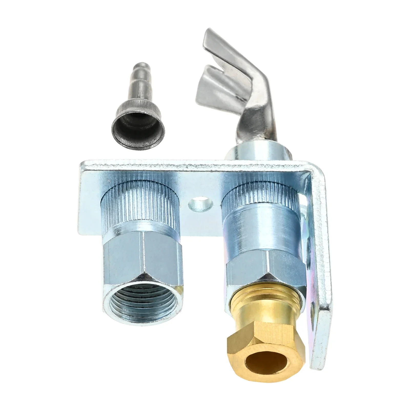 Pilot Burner NG/LP w/ Natural & Propane Gas Orifice for Honeywell Q314A4586 for Q309 Q340 Q390 Thermocouples or Q313 Thermopiles
