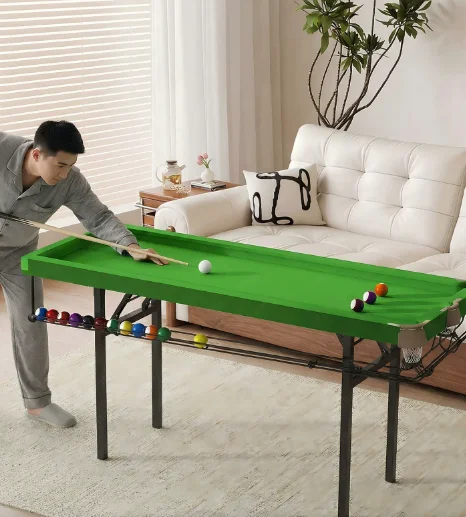 Five-point training table Adult practice accurate home indoor foldable pool table does not occupy an area and can be returned