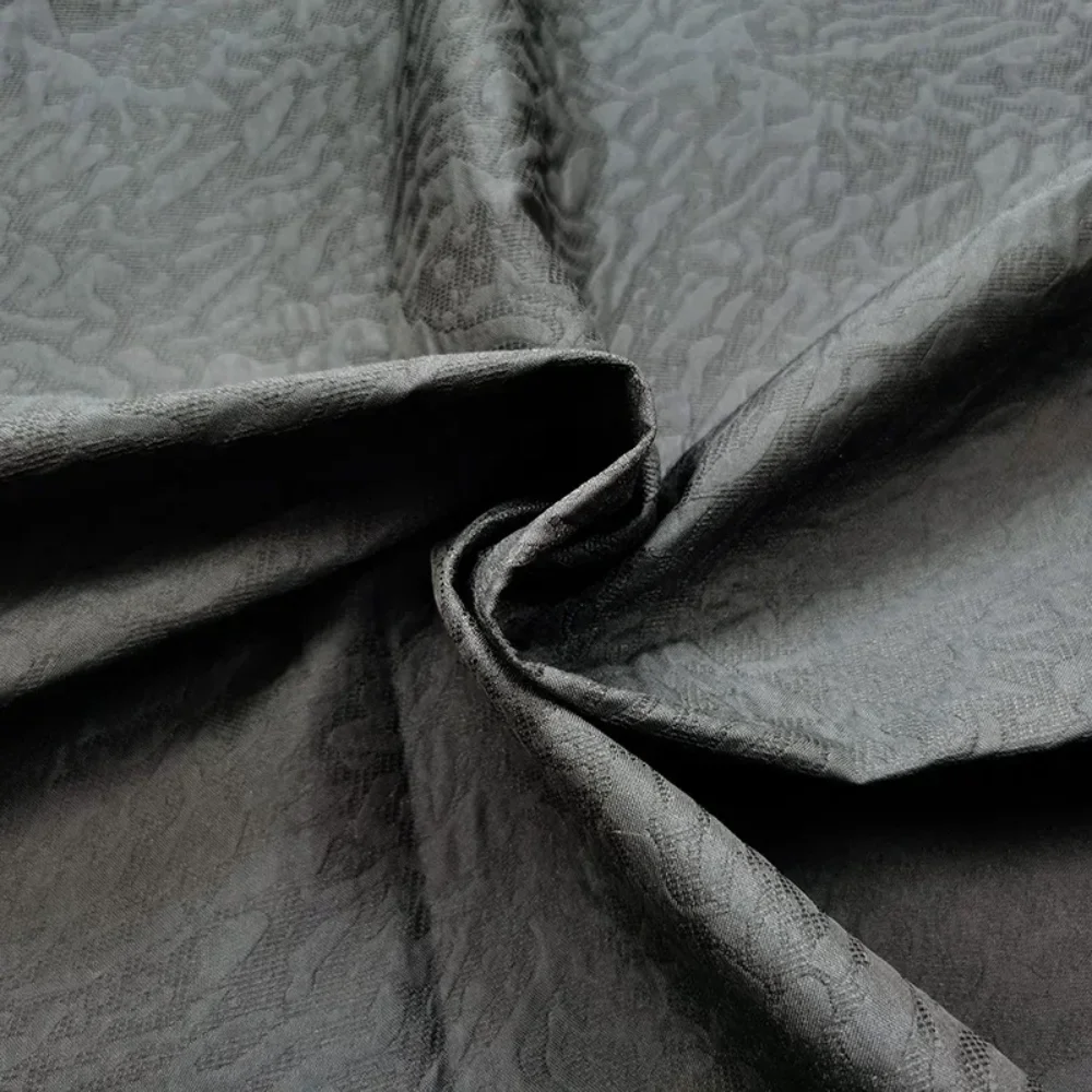 

Европейская и американская жаккардовая одежда, ткань, модный тренд, чистый темный узор, элитное платье, ветровка, костюм, трехмерный