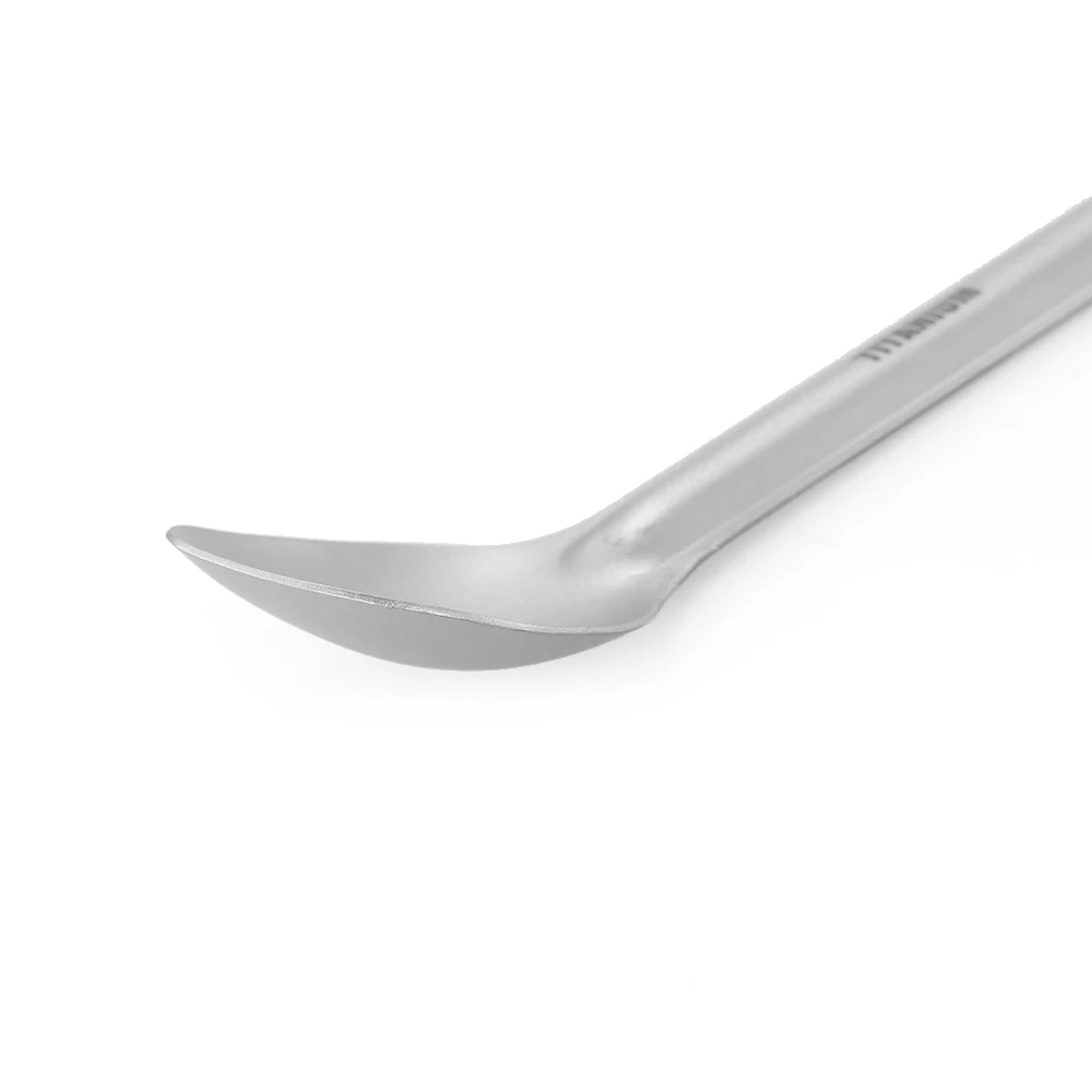 Lixada 15g Titanium Long Handle Spoon Outdoor Portable Dinner Spoon Cutlery Camping For Ultralight Camping Spoon Picnic Cutl