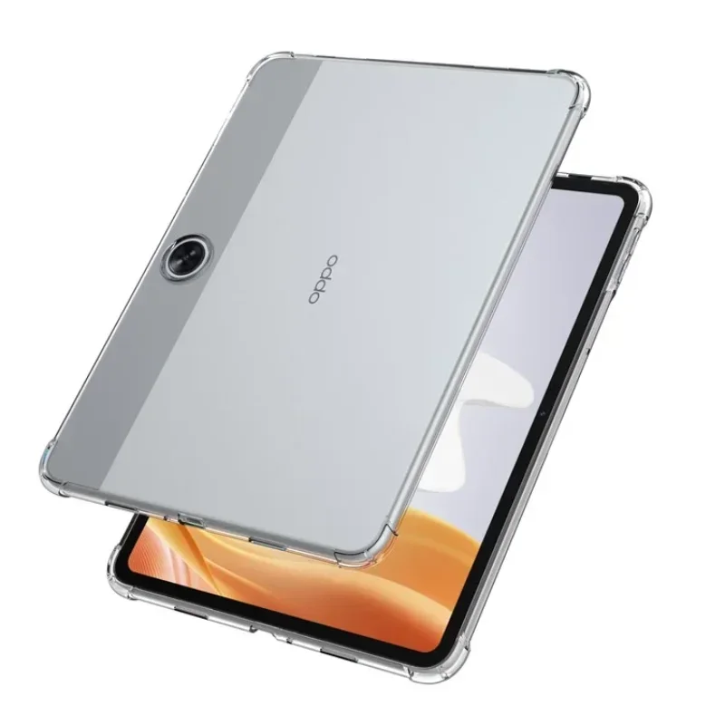 Zachte Transparante Case voor oppo pad air 10.36 air2 11.4 Anti-drop Tpu Airbag Siliconen Cover Funda voor OPPO Pad neo 11.4