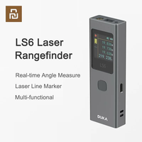 NEW DUKA ATuMan LS6 Laser Rangefinder 40m Mini Distance Angle Meter Measuring Tools Portable Rechargeable Laser Line Marker