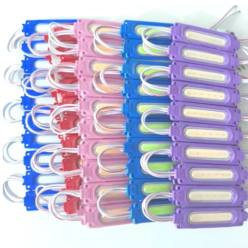 2026 new 20PCS/lot 12V Led Modules COB Light for Backlight Shop Banner Waterproof IP65 Car Truck Train Christmas Decorations