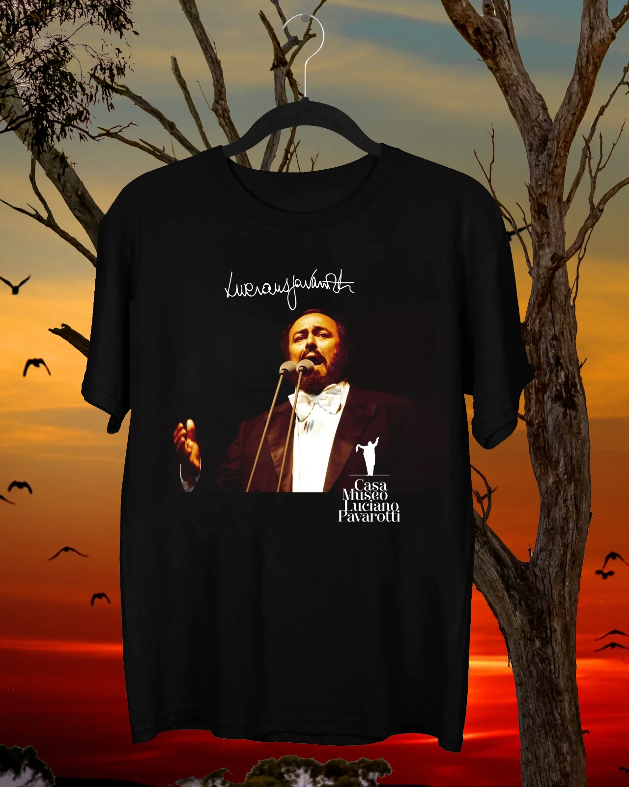 New Popular Luciano Pavarotti Gift For Fan S to 5XL T-shirt TMB3011