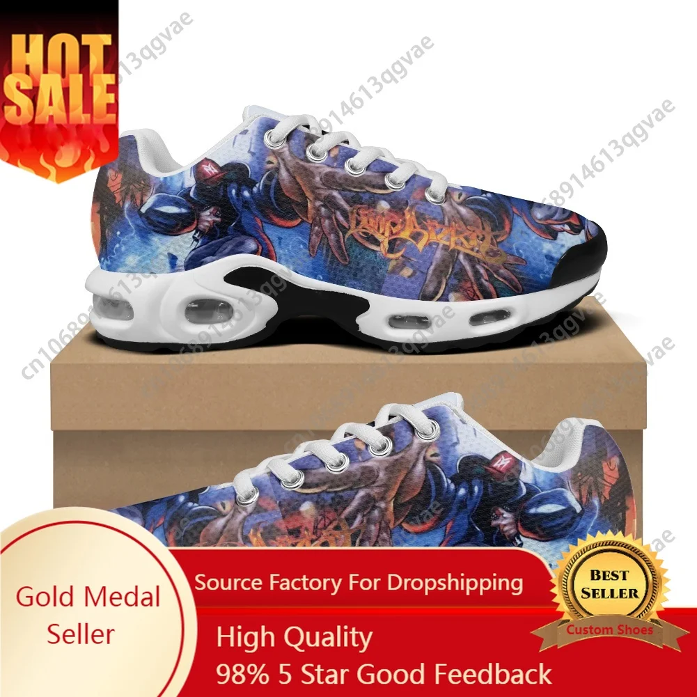 

Limp Bizkit American Metal Rock Band Air Cushion Sneakers Mens Womens Teenager Sports Shoes High Quality Custom Mesh Sneaker