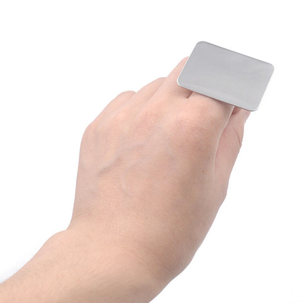 Hot Palette Adjustable Ring for Nail Art Foundation Mixing Makeup Stainless Steel