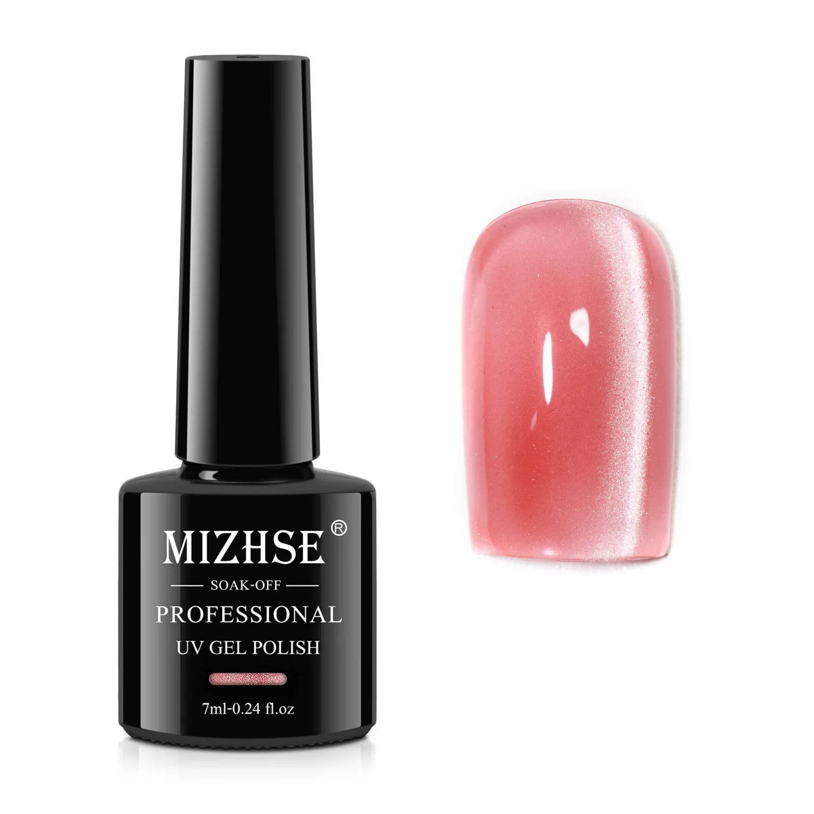 MIZHSE-esmalte de Gel para ojos de gato, luz de luna, 7ML, brillo, esmalte de uñas en Gel UV, barniz de Gel magnético para gato, arte semipermanente Nai