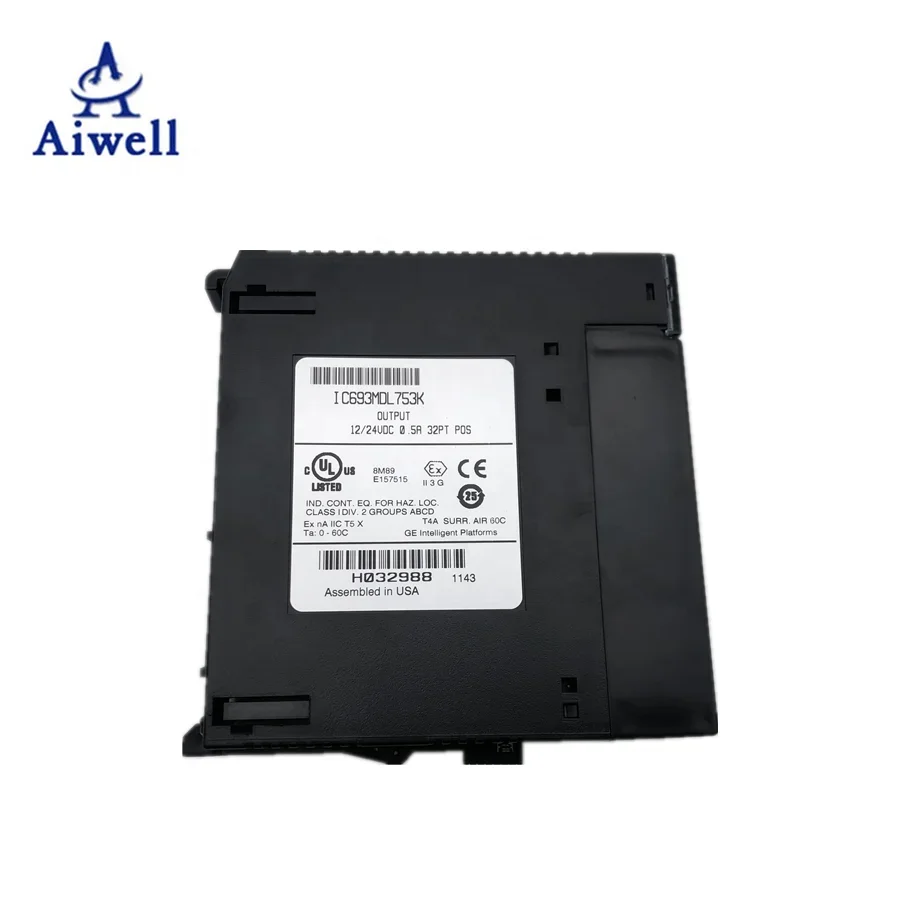 Novo PLC original para GE Fanuc IC693MDL753K