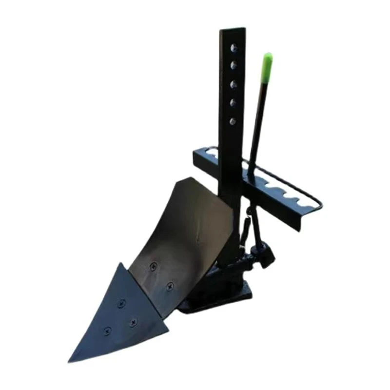 Zubehör für landwirtschaftliche Mikro-Bodenbearbeitung, einfacher kleiner Furrow-Pflugöffner, doppelseitiger Pflug, verstellbare Pinne