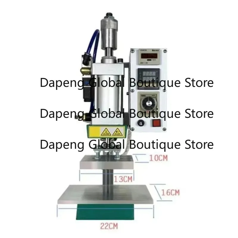 Professional T Slot Golden Leather logo Embossed Foil Hot Stamping Machine Pneumatic Digital Hot Foil Stamping Machine
