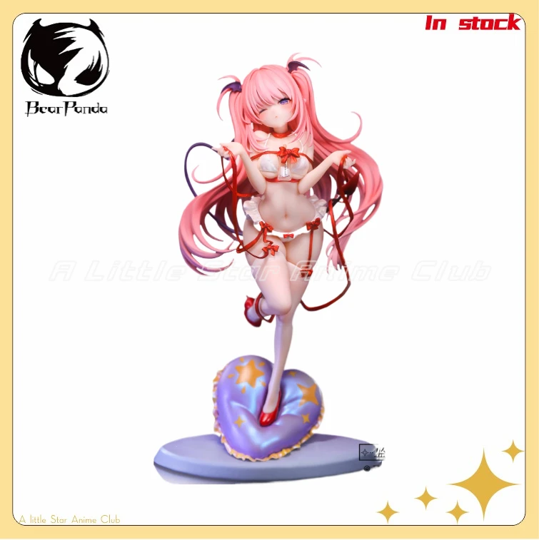 

In Stock Original BearPanda Lulum Temperature Paint & Chasing Eye Animation Figures Model Collection Gift Toys