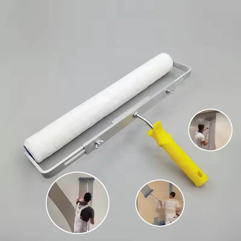 18inch 46cm Paint Roller Brush Short-Middle-Long Plush Painting Handle Tool For Wall Decorative 9MM Painting Handle Tool Support