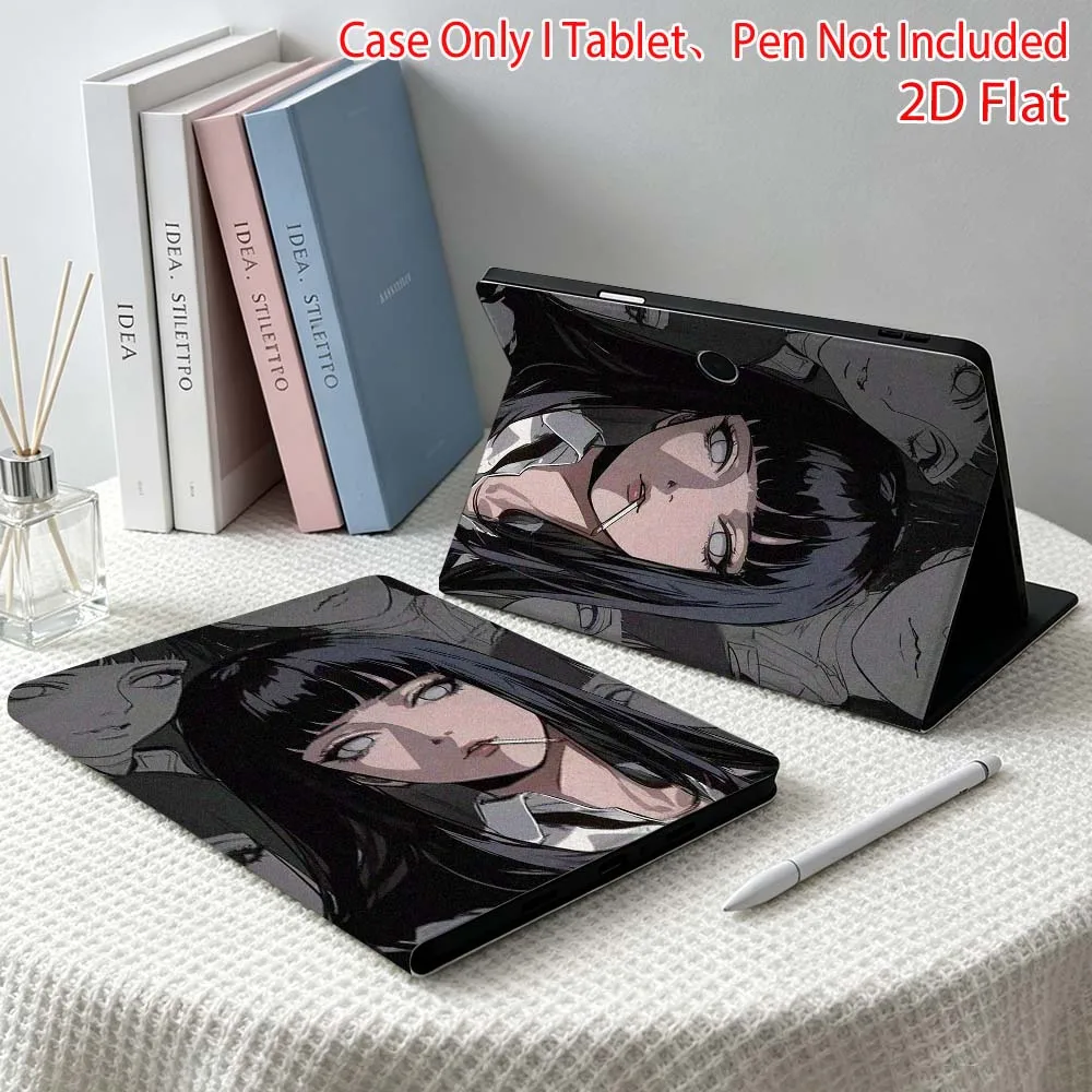 Gothic Girl Anime For OPPO VIVO IQOO OnePlus Realme Pad 3 Pro 13 12.1 11.4 11 inch Pen Tray Tablet Case Soft