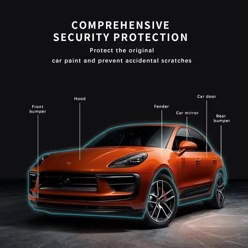 2025 оптовая цена толщиной 7,5 мил, контроль качества, автомобильная пленка, глянцевая защитная пленка для краски, пленка из ТПУ