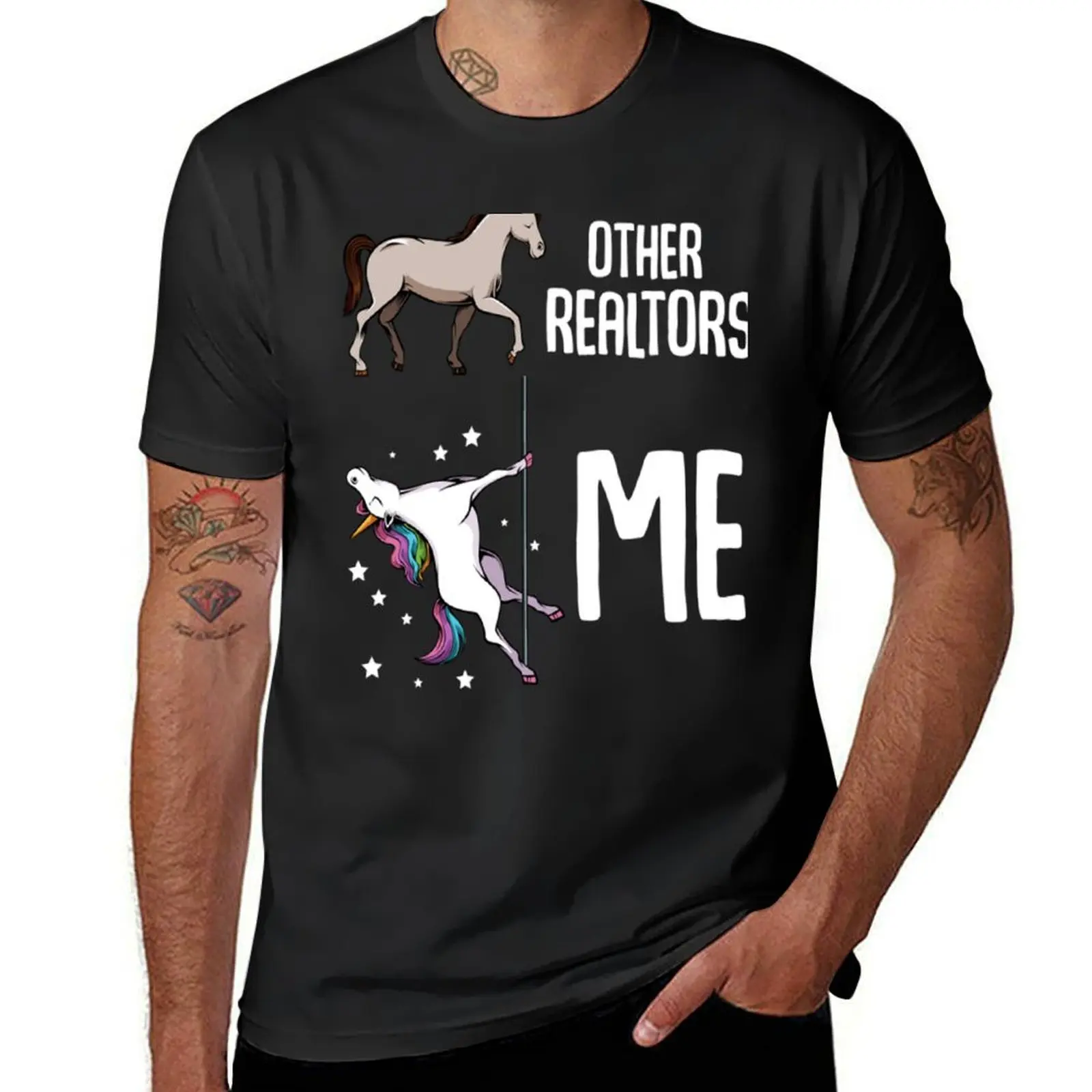 Realtor Realtor - Magical Unicorn Real Estate Agent T-Shirt plus sizes Blouse vintage cute clothes mens t shirts casual stylish