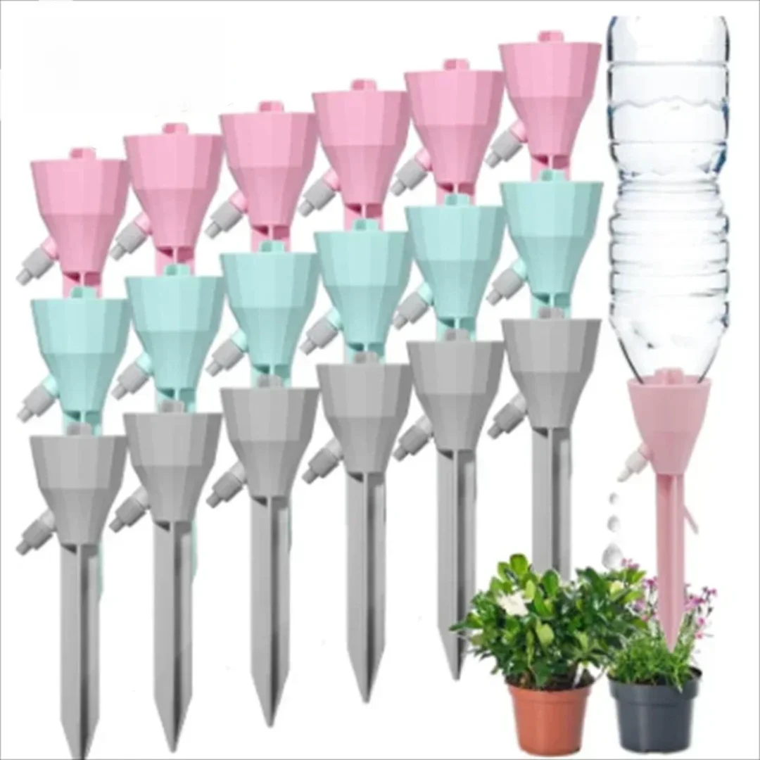 

Automatic Watering Device Adjustable Plant Waterers Drip Irrigation Kits Gardening Flowers Plants Auto Water Dripper Device