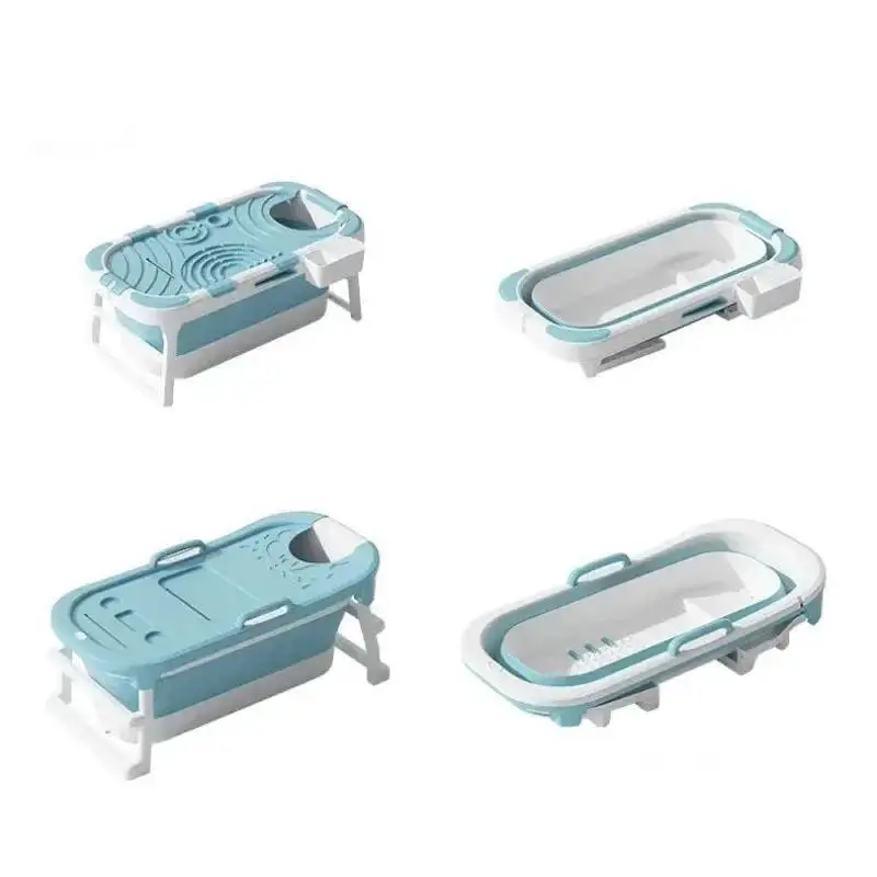 

Adult Bathtubs for Folding Full Body Portable Ice Bath Spa Bathtub Large Baby Swimming Pool Household Thickened Bath Bucket