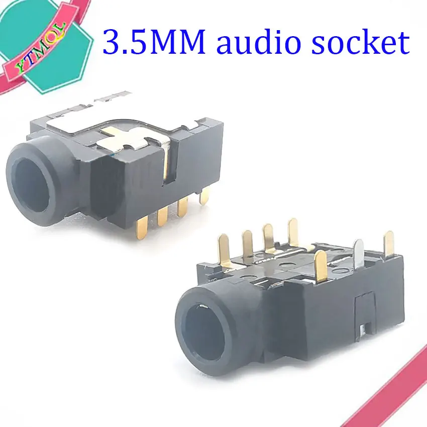 2-20pcs 3.5 mm A udio Jack Socket Connector For HP Asus Dell Lenovo Laptop MIC Headphone Combo port 7pin