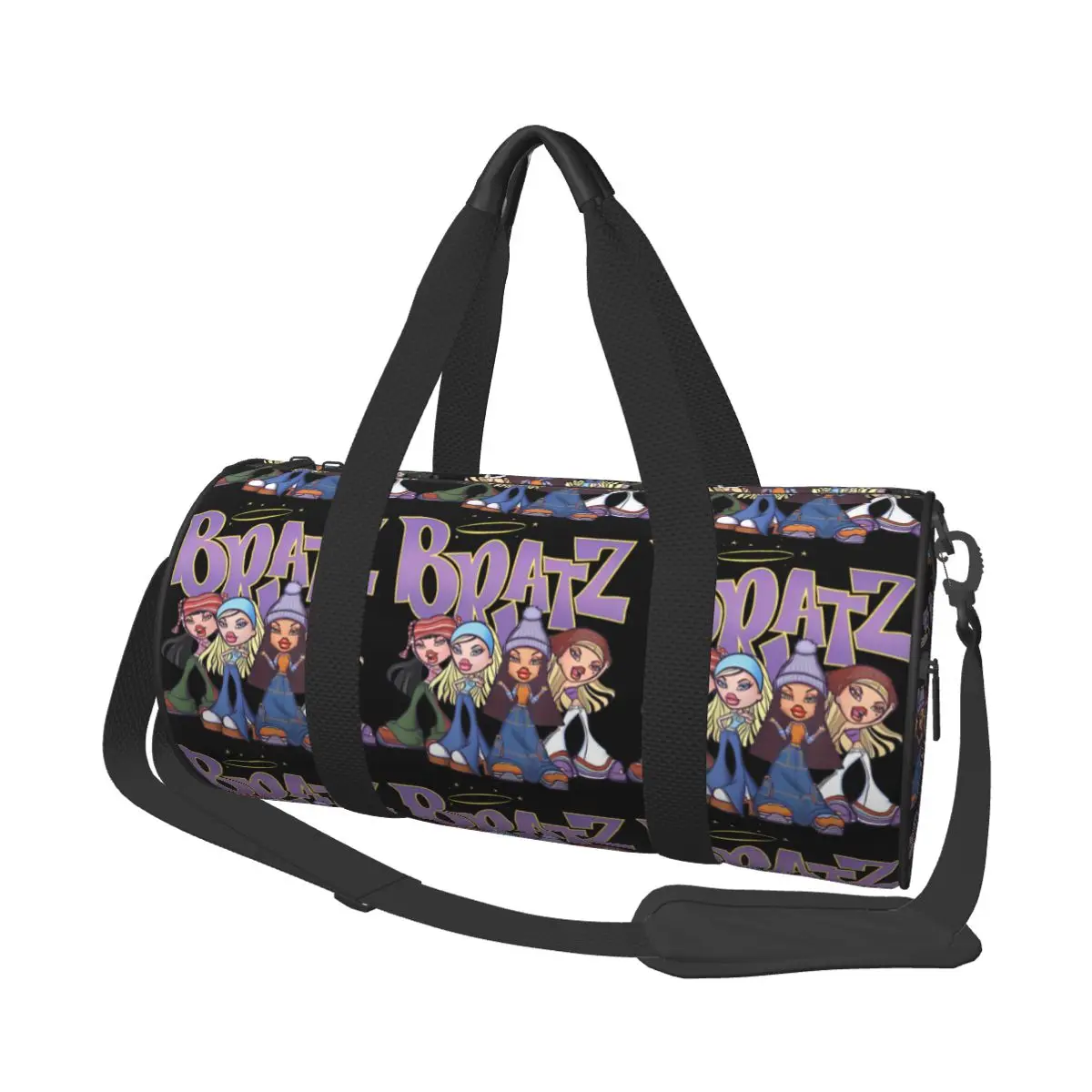 Bratz Original Four Group Shot Newest Sport Bags Large Gym Bag Oxford Male Female Custom Handbag Luggage Cute Fitness Bag