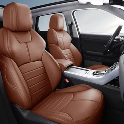 Custom Fit Car Accessories Seat Cover full Set Middle Perforated Leather Specific for Jeep BMW Audi Benz Mercedez Lexus Hyundai
