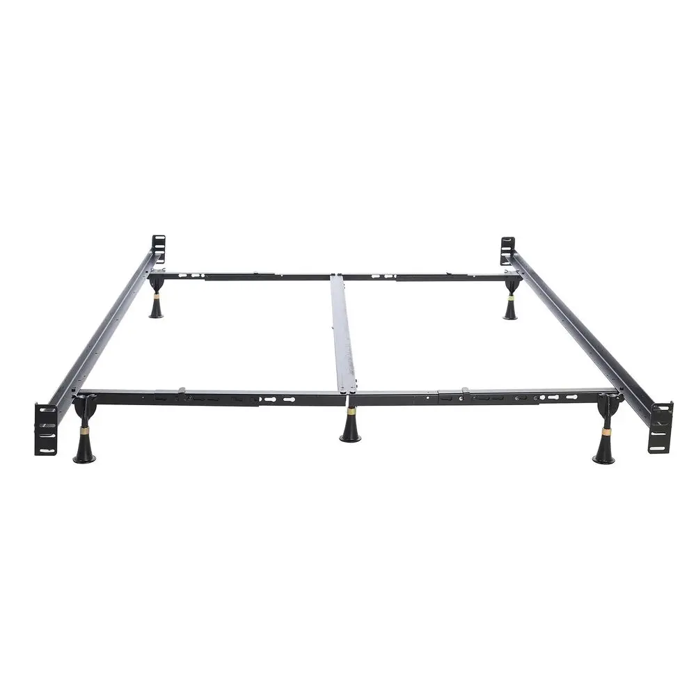 

Каркас кровати с изголовьем и изножьем, 6 ножками и регулируемыми опорами, размеры Queen и King (европейский/американский стандарт)