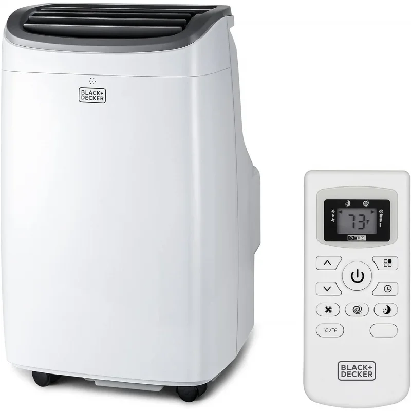 10,000 BTU Portable Air Conditioner up to 450 Sq.Ft. with Remote Control,White