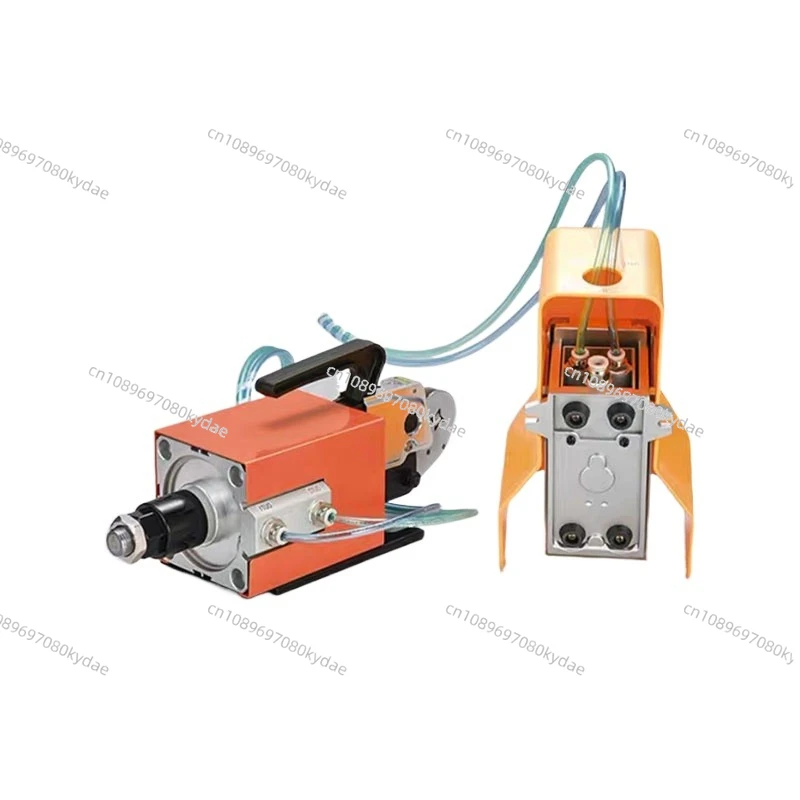 0728 Useful 0.3-10mm Pneumatic Tubular Terminal Crimping Double Type Cold-pressed Terminal Crimping Machine Wiring