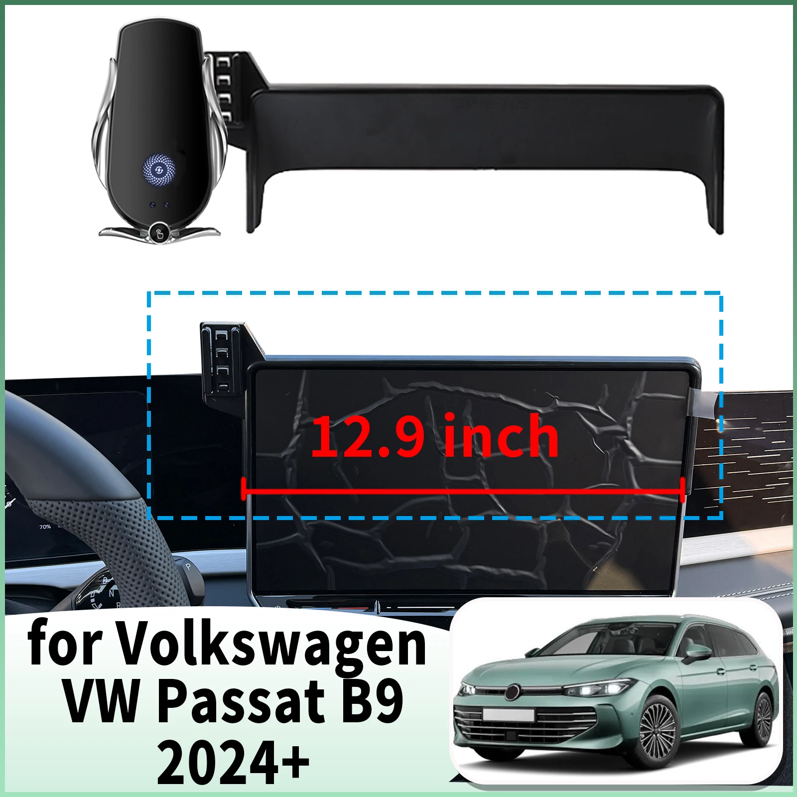 

fit for Volkswagen VW Passat B9 2024 2025 2026 Specific Dashboard Navigation Phone Holder Mount Design Car​​ accessoires