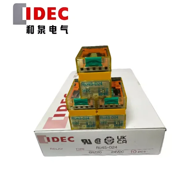 RU4S-D24 original IDEC genuine Izumi Electric intermediate relay RU4S-D24 DC 24 relay 6A