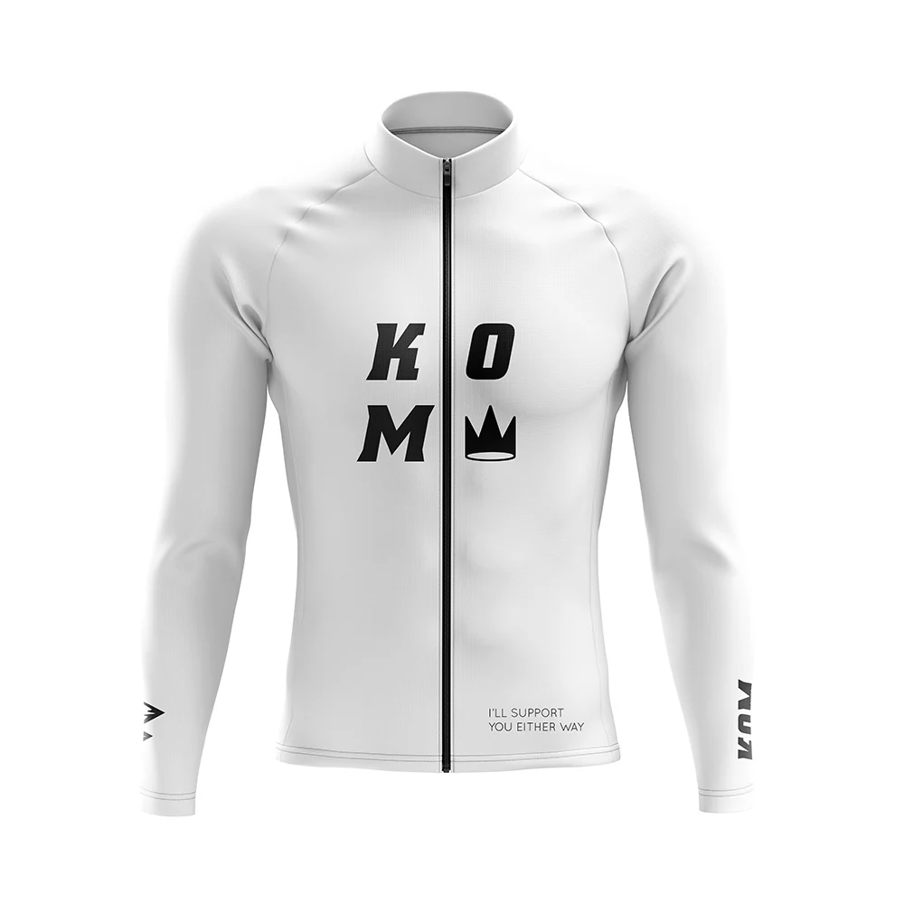 

2022 New Tops Kom Sportwear Winter Maillot Cycling Long Sleeve Jackets Bicycle Thermal Fleece Jerseys Ciclismo Mtb Warm Clothing