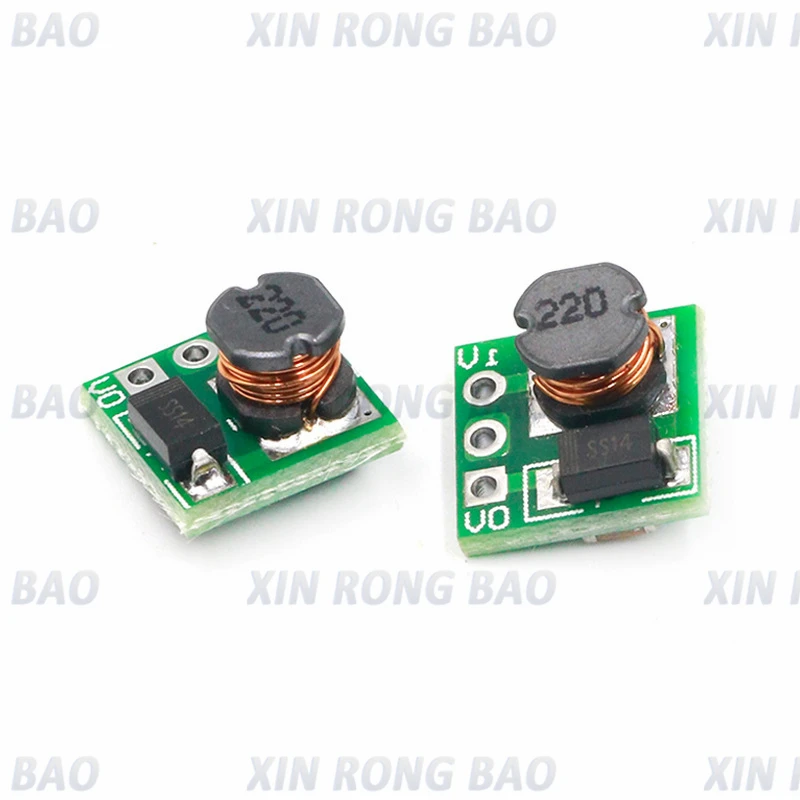 1 pz 0.9-5 V A 5 V DC-DC Step-Up Modulo di Alimentazione Scheda Convertitore Boost di Tensione 1.5 V 1.8 V 2.5 V 3 V 3.3 V 3.7 V 4.2 V A 5 V