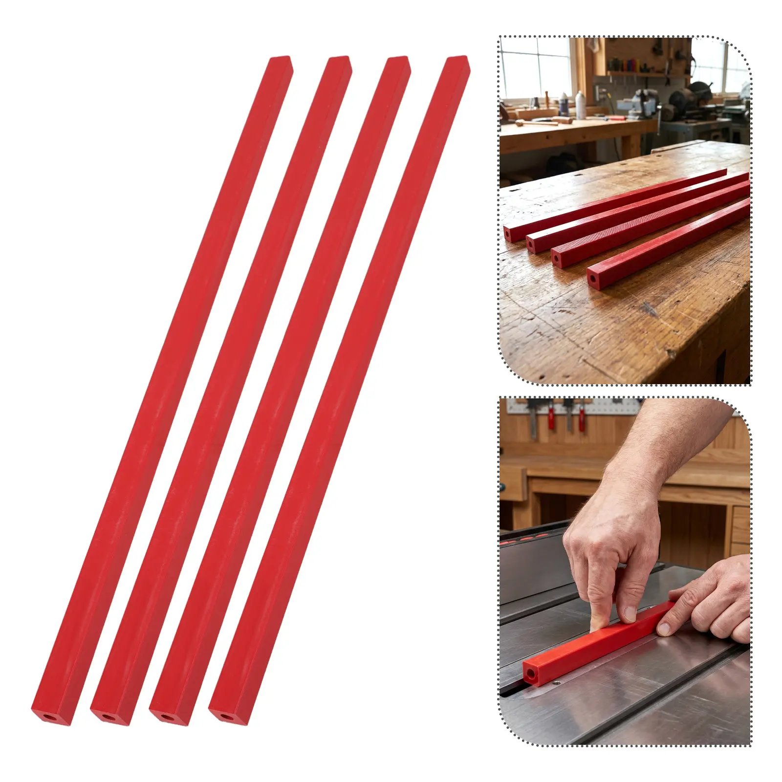 4-pezzi-di-barre-di-taglio-per-tagliacarte-a-ghigliottina-45cm-base-di-ricambio-in-plastica-per-lama-striscia-di-base-per-macchina-taglia-carta-resistente-all'usura