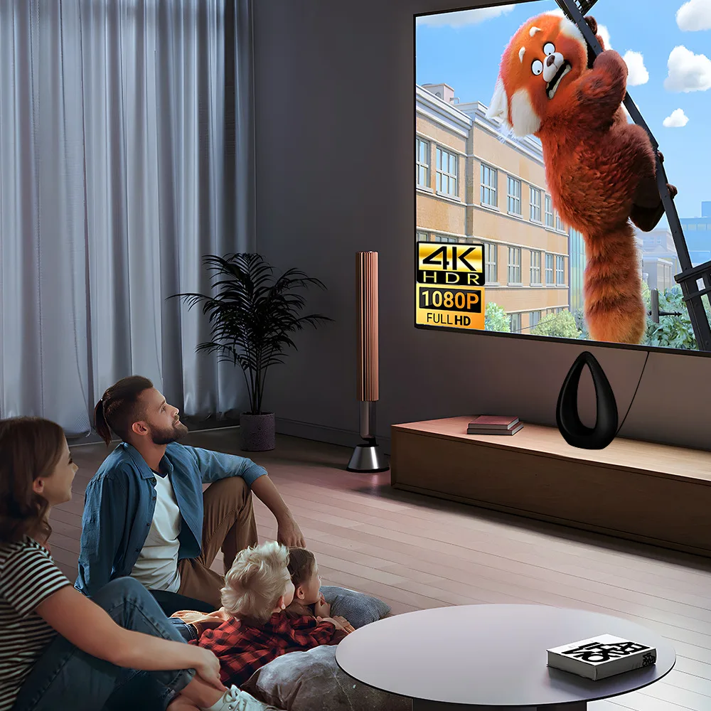 Antenne TV intérieure pour tous les téléviseurs intelligents pour longue portée HD numérique avec amplificateur de signal pour les canaux locaux prend en charge 4K 1080P