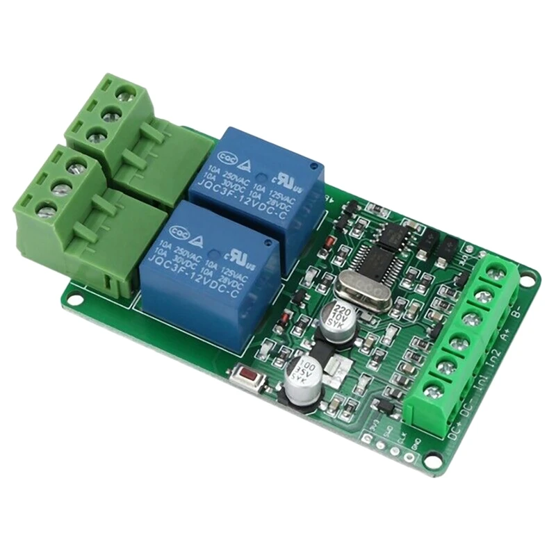 

Modbus-Rtu 2 Relay Outputs 2 Switch Inputs TTL/ RS485 Interface Communication